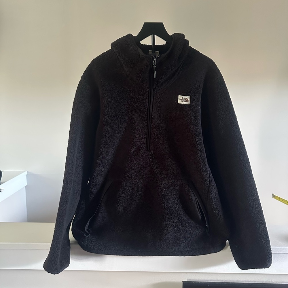 The North Face Black Zip Up Sweater